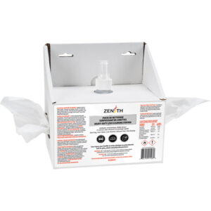 Disposable Premium Lens Cleaning Station, Cardboard, 8" L x 4" D x 8" H - SGR041