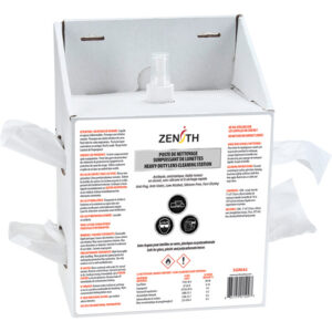 Disposable Premium Lens Cleaning Station, Cardboard, 8" L x 5" D x 12.5" H - SGR042