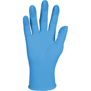 Gloves Disposable KleenGuard™ G10 2PRO™, Medium, Nitrile, 6-mil, Powder-Free, Blue (100/box) - #SGX589