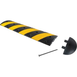 Speed Bump Kit, Rubber, 4' L x 11" W x 2" H - SHF708