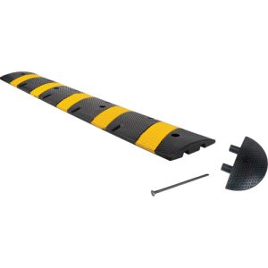 Speed Bump Kit, Rubber, 6' L x 11" W x 2" H - SHF709