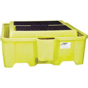 Spill Containment IBC 2000i™ With Drain, 385 US gal. Spill Capacity, 73" x 80.5" x 29.5" - #SR685