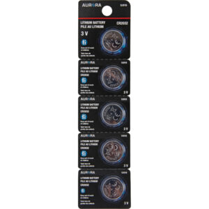Lithium Battery CR2032, 3 V (5/pack) #XJ518